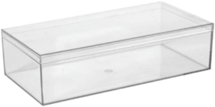 Clear Acrylic Boxes 7.5"X3.75"X2" 4 Pack