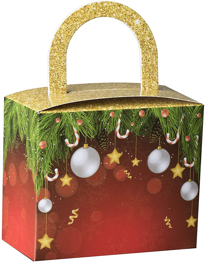 Christmas Candy Boxes 18 Pack 4.5" X 3.75" X 2.25"