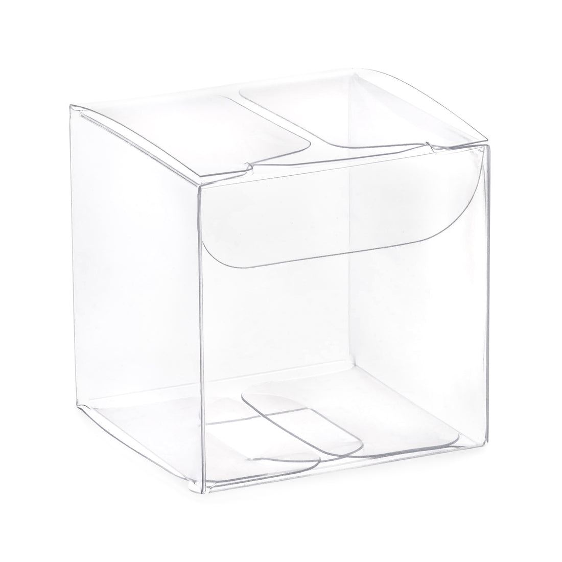 Clear PET Plastic Storage Boxes (36 Pack)
