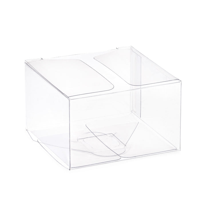 Clear PET Plastic Storage Boxes (36 Pack)