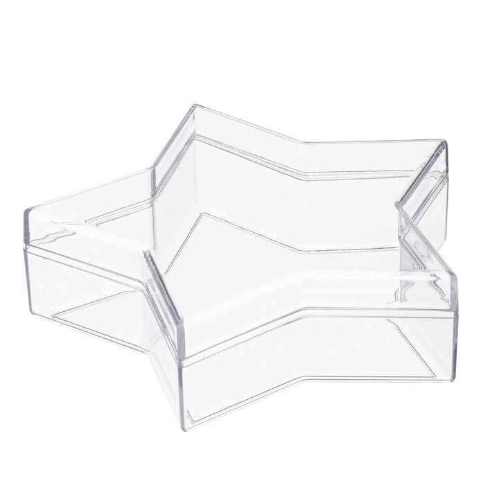 Star Shaped Clear Acrylic Boxes