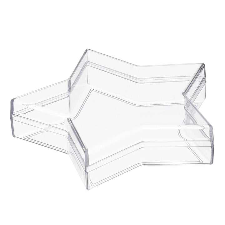 Star Shaped Clear Acrylic Boxes