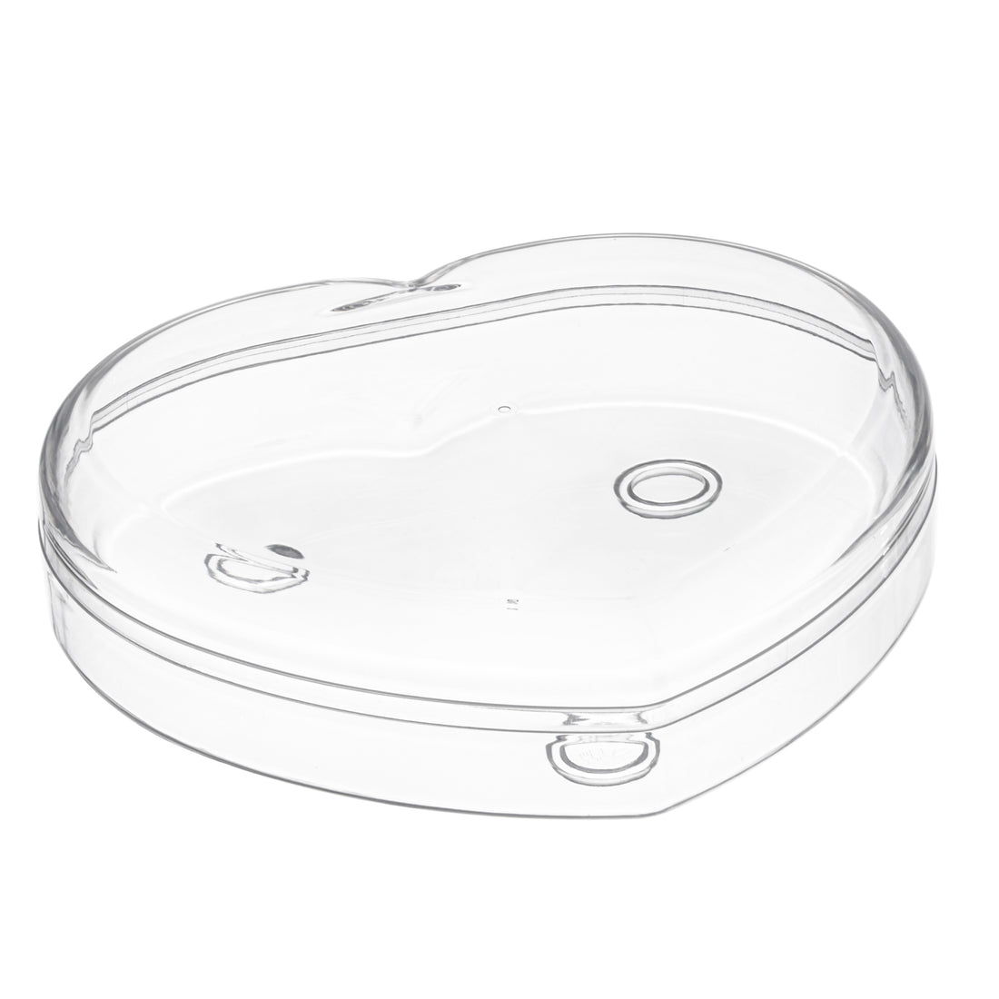 Heart Shaped Clear Acrylic Boxes