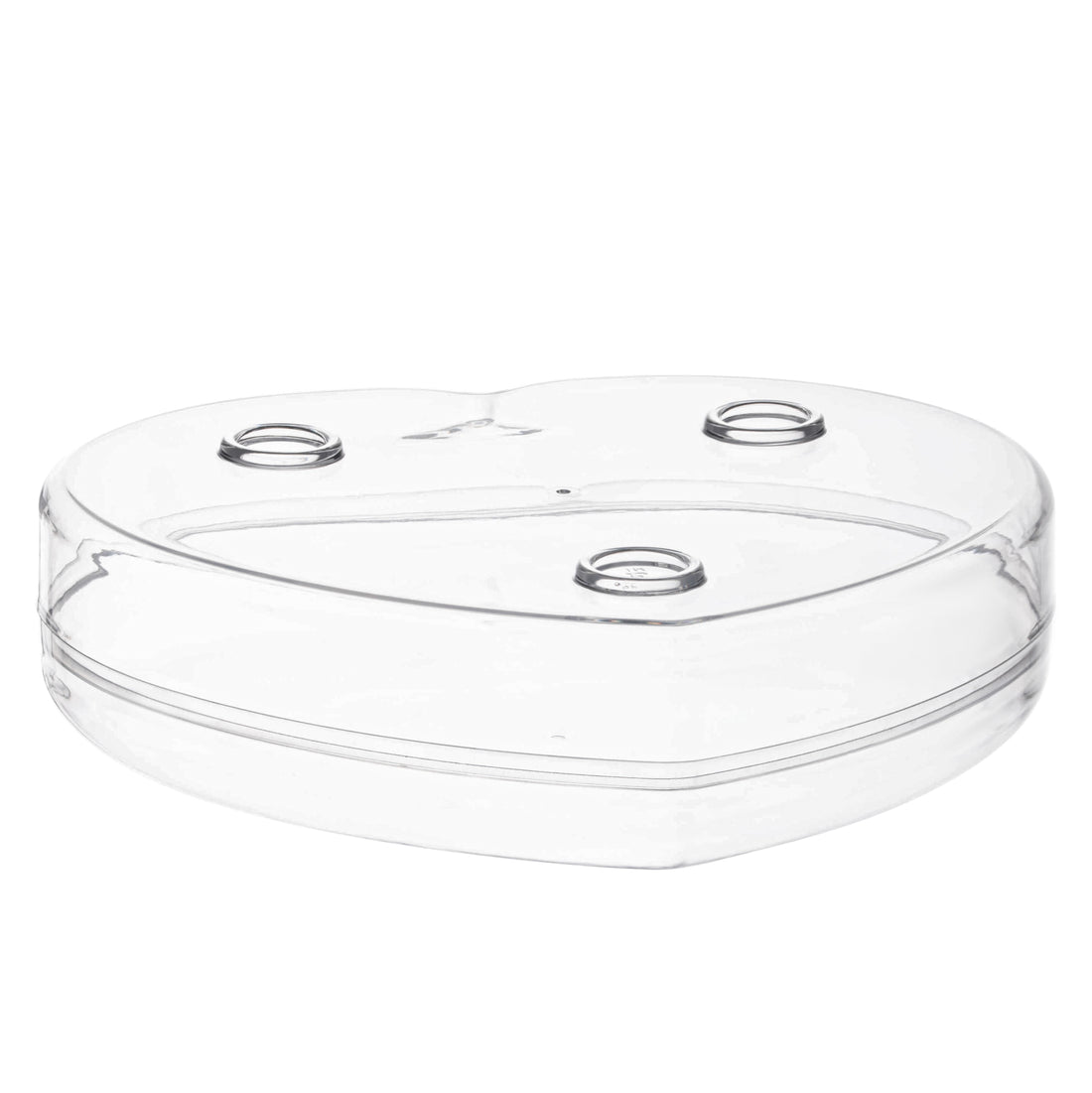 Heart Shaped Clear Acrylic Boxes