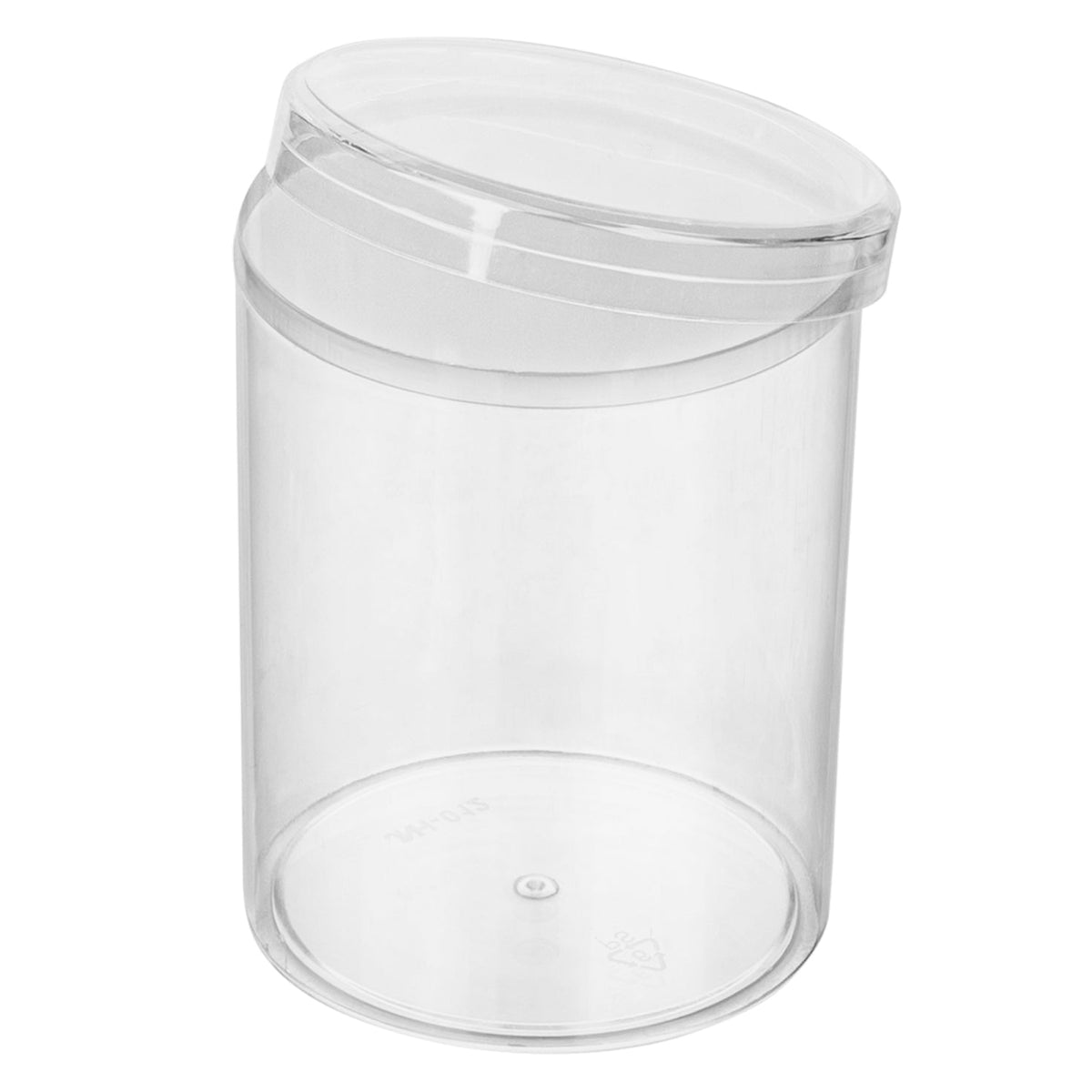 Clear Acrylic Boxes Round 2.75"X3.75" 24 Pack Hammont