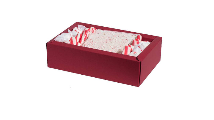 Clear Sleeve Sliding Red Gift Box 6 Pack 7 X 4.75 X 2