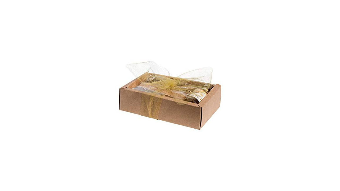 Clear Kraft Paper Sliding Gift Box 6 Pack 7 X 4.75 X 2