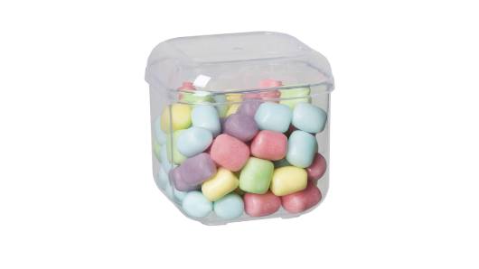 Clear Acrylic Boxes Rounded Edge 3"X3"X3" 12 Pack