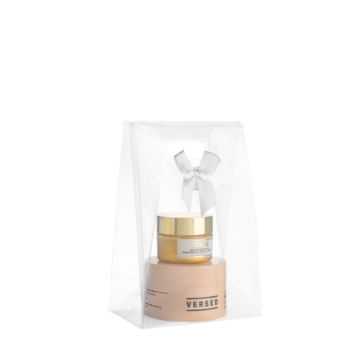 flip gift bag with bow