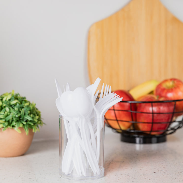 Clear Acrylic Boxes Round 2.75"X3.75" 12 Pack