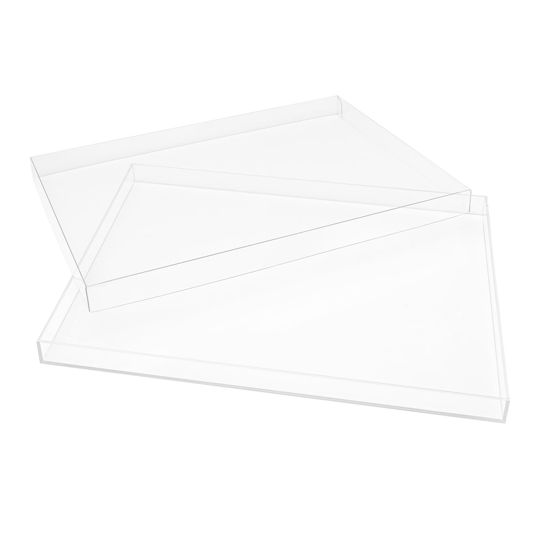 Clear Acrylic Serving Tray With Lid
