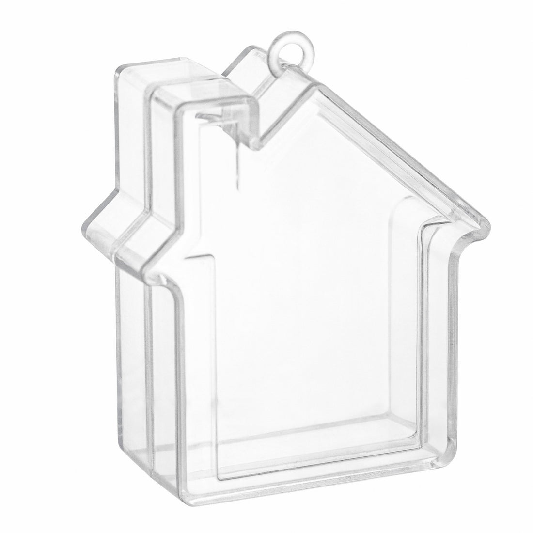 House Shaped Acrylic Candy Boxes 12 Pack 2.83"X2.08"X1.02"