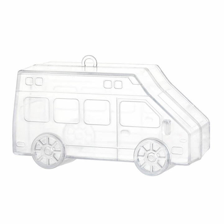 Bus Shaped Acrylic Candy Boxes 8 Pack 2.04"X4.13"X1.65" P