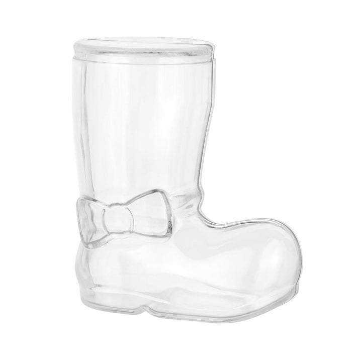Christmas Boot Shaped Acrylic Candy Boxes 12 Pack 3.25"X3"X1.5"