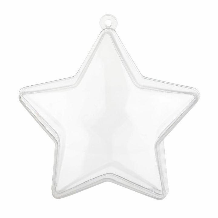 Star Shaped Acrylic Candy Boxes 12 Pack 2.95"X1.25"
