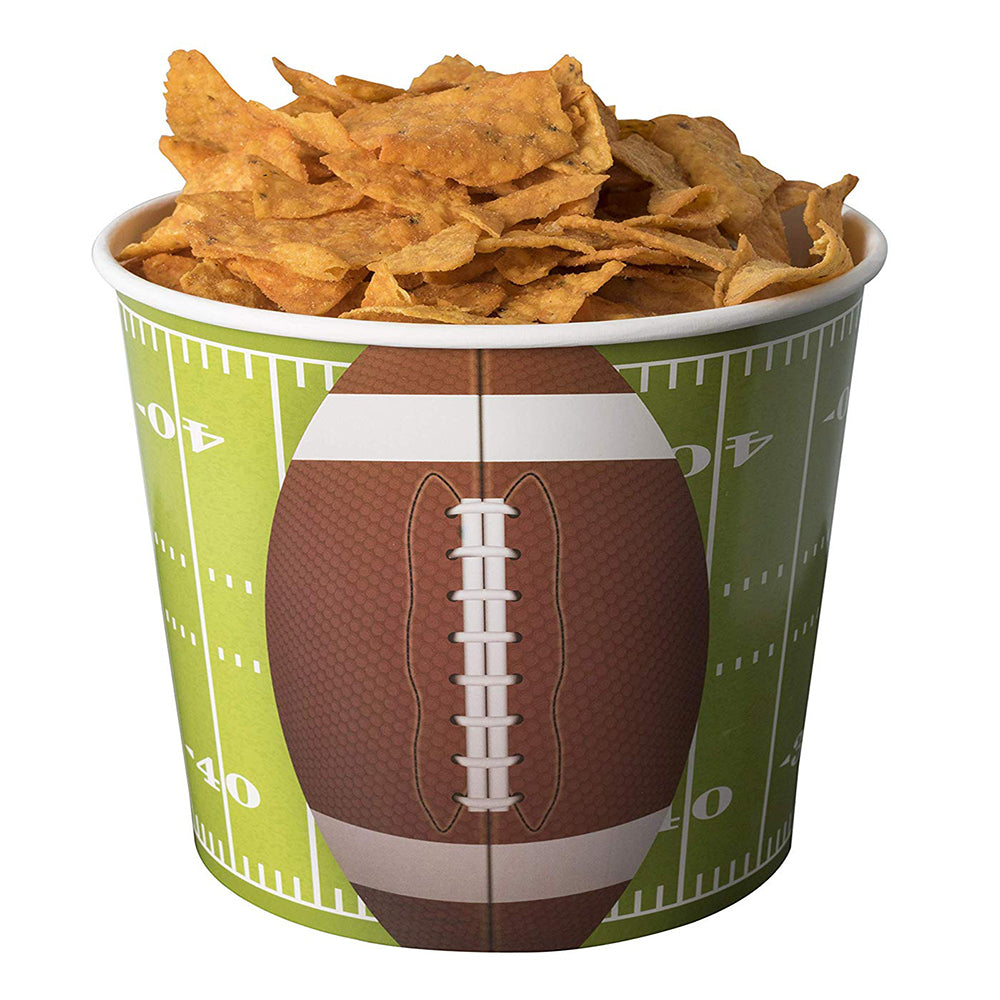 Football Party Supplies Snack Cups 8 Pack 84 Oz