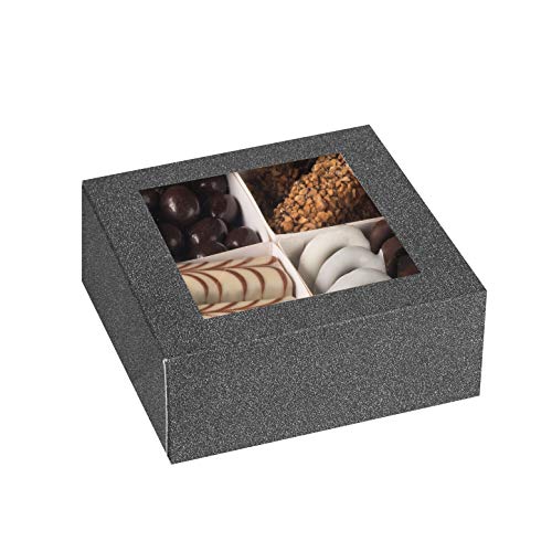 Window Box With Four Sections 6 Pack 6"X6"X2.5"