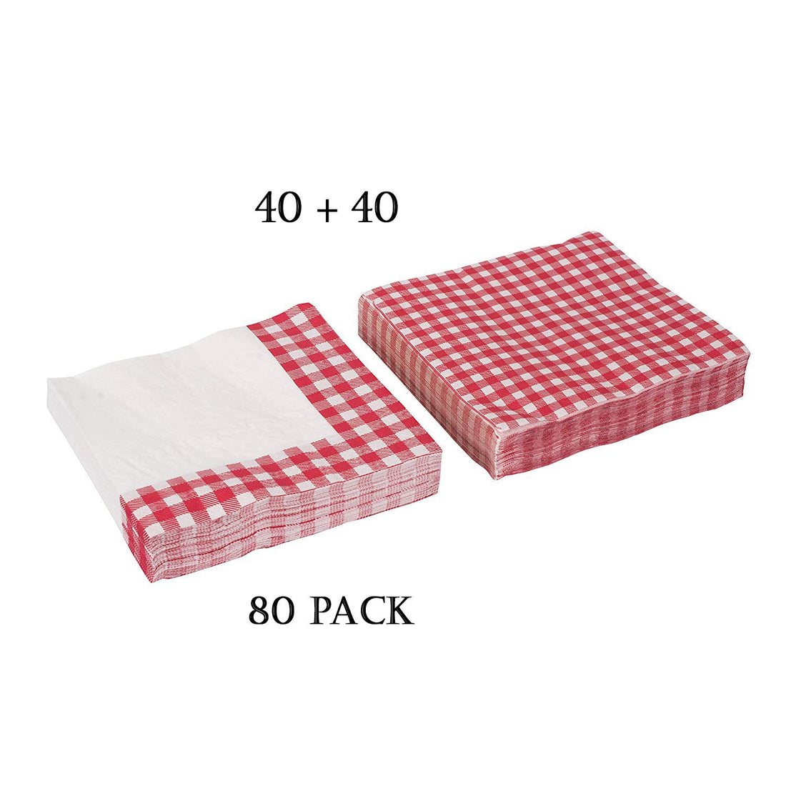 Picnic Themed Gingham Napkins Tableware