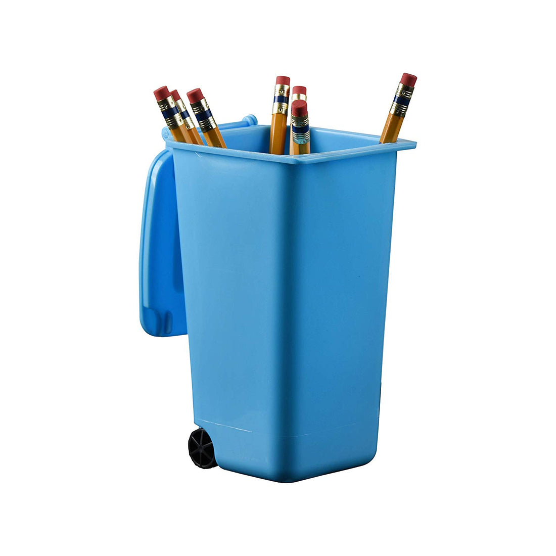 Plastic Toy Garbage Cans Green Playset 6 Pack 4 X 3 X 6