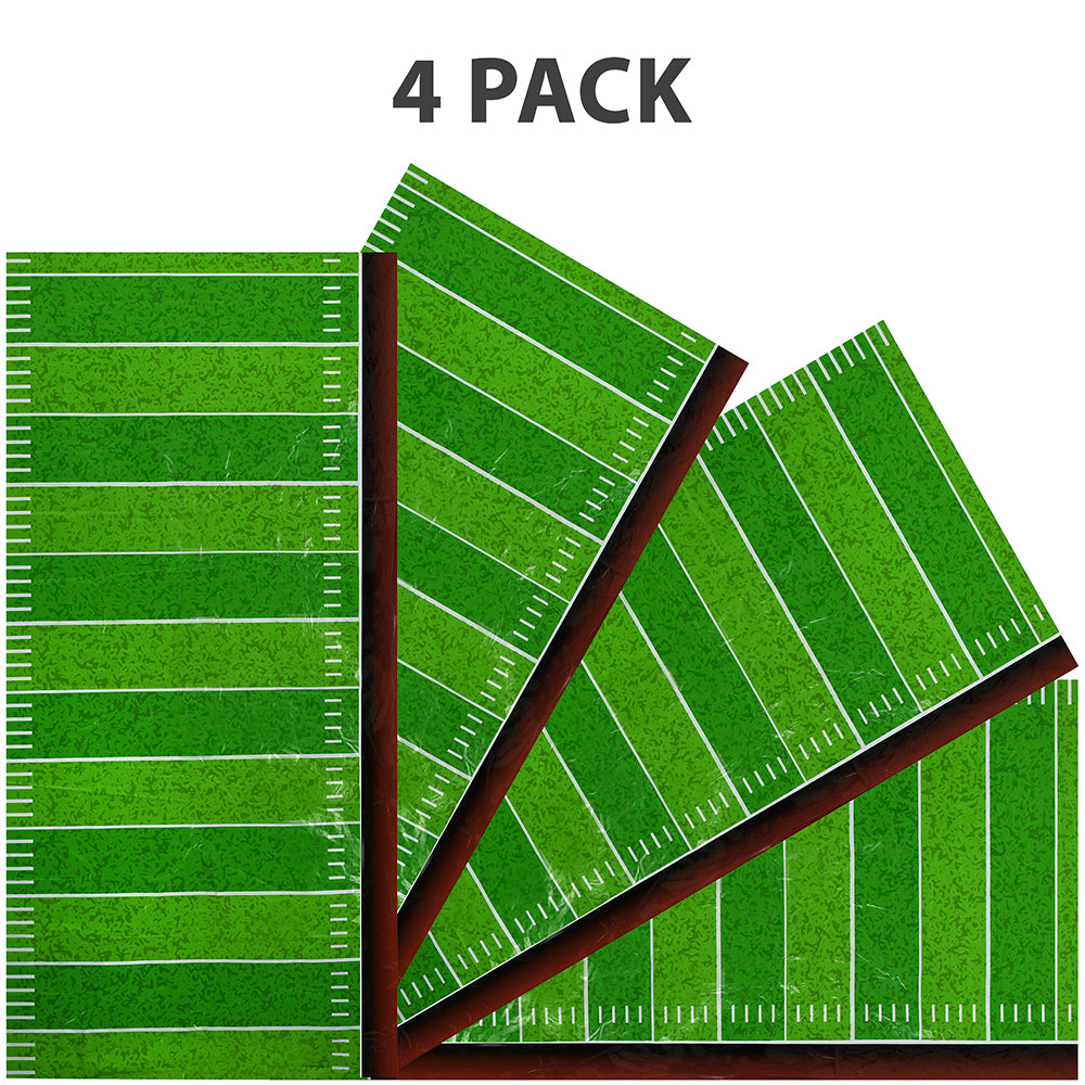 Disposable Plastic Table Cover Pack Of 4 54" X 108" Inches