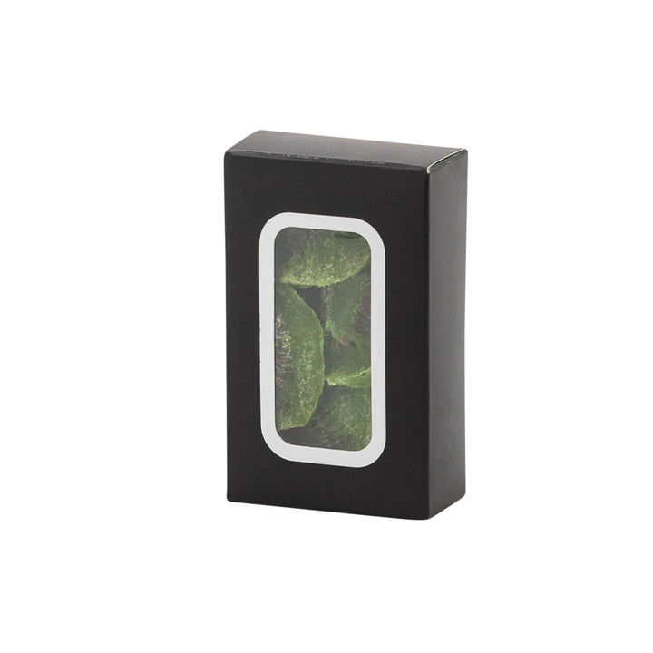 Black Party Favor Boxes Decorative Pastry Boxes with Window 2.25x1.125x3.75 Inch Treat Boxes 12 pack