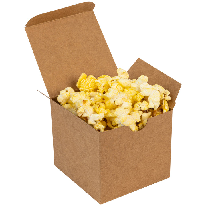 Cube Kraft Gift Tuck Top Boxes 18 Pack 3X3X3