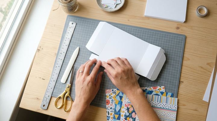 How to Make a Gift Box from Cardstock (Step-by-Step)