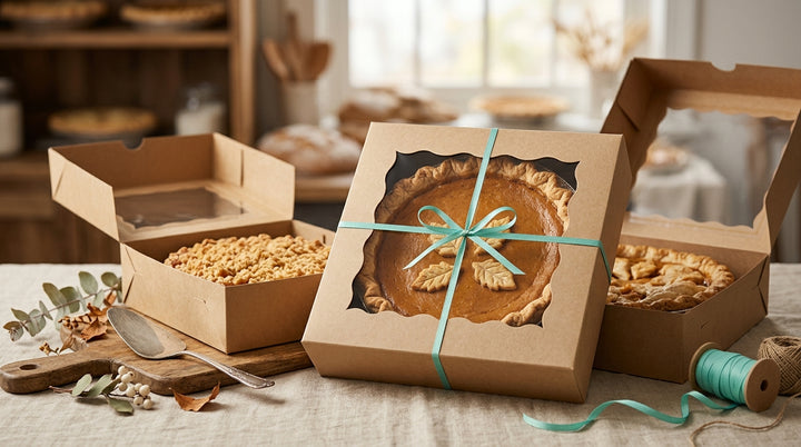 Thanksgiving Pie Box Packaging for Bakeries and Caterers: Sizes, Materials, and Presentation