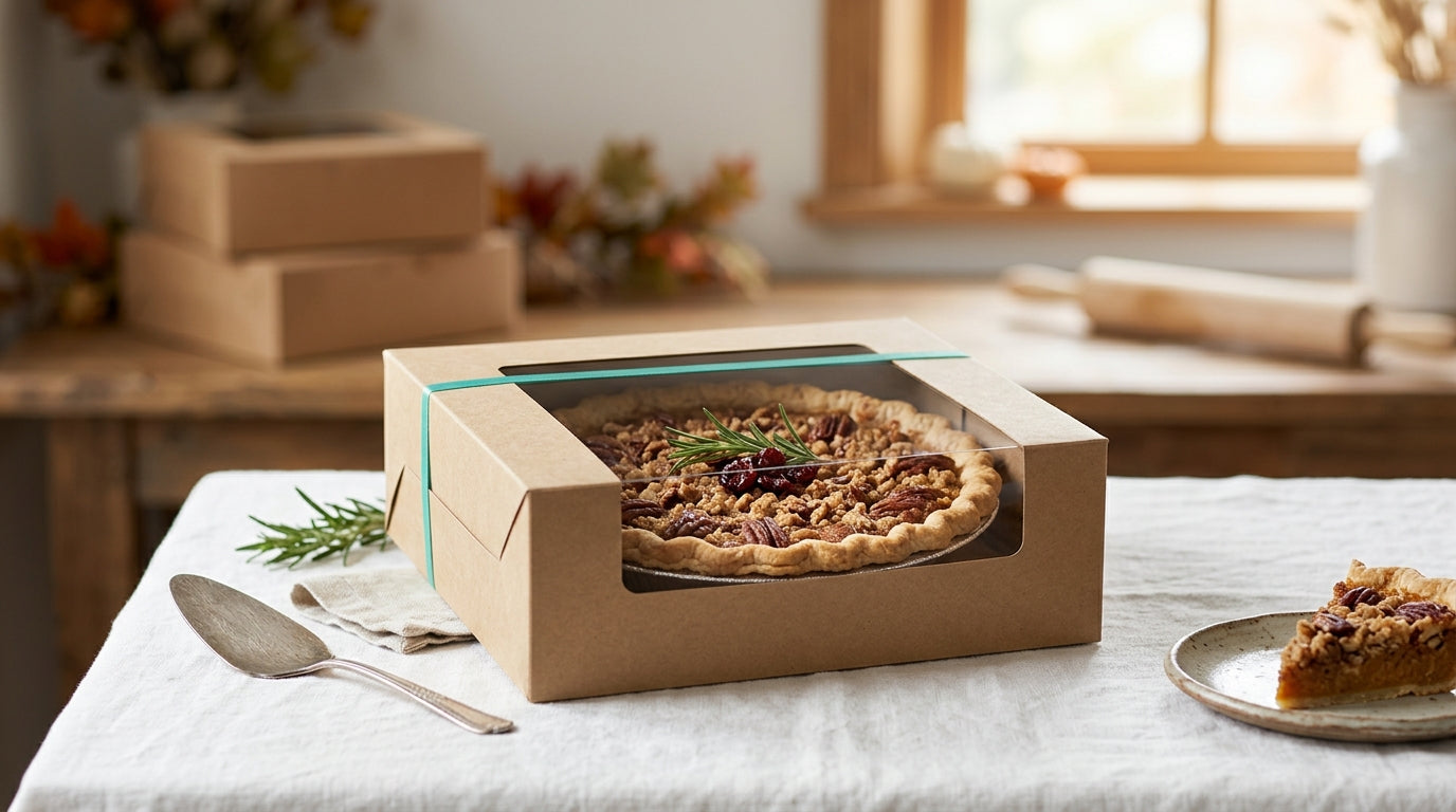 When to Order Thanksgiving Pie Boxes: Lead Times for Bakeries and Caterers