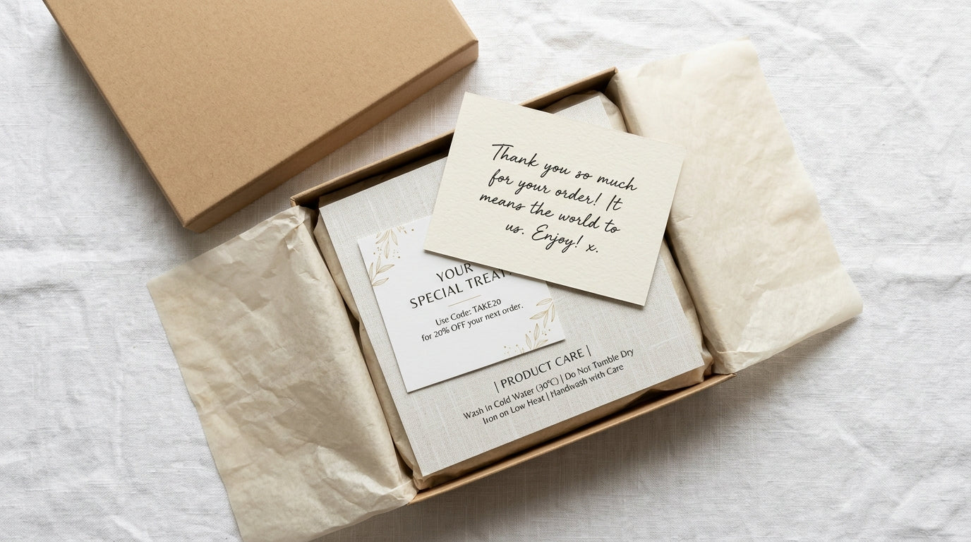 Packaging Inserts That Drive Repeat Purchases