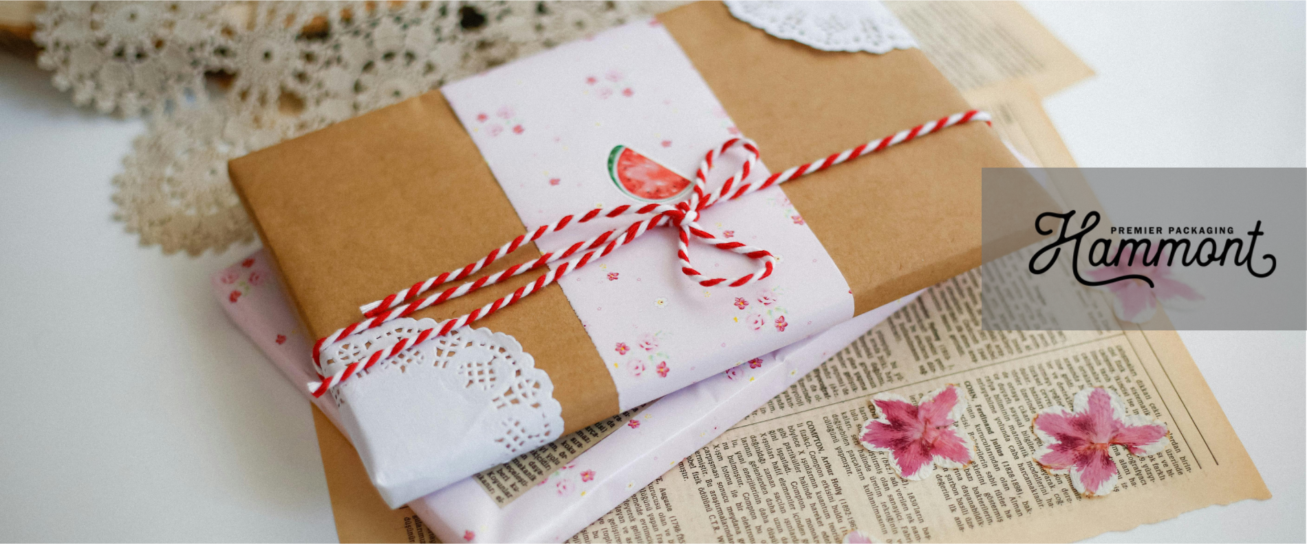 Wrapping with Newspaper in Stylish Ways
