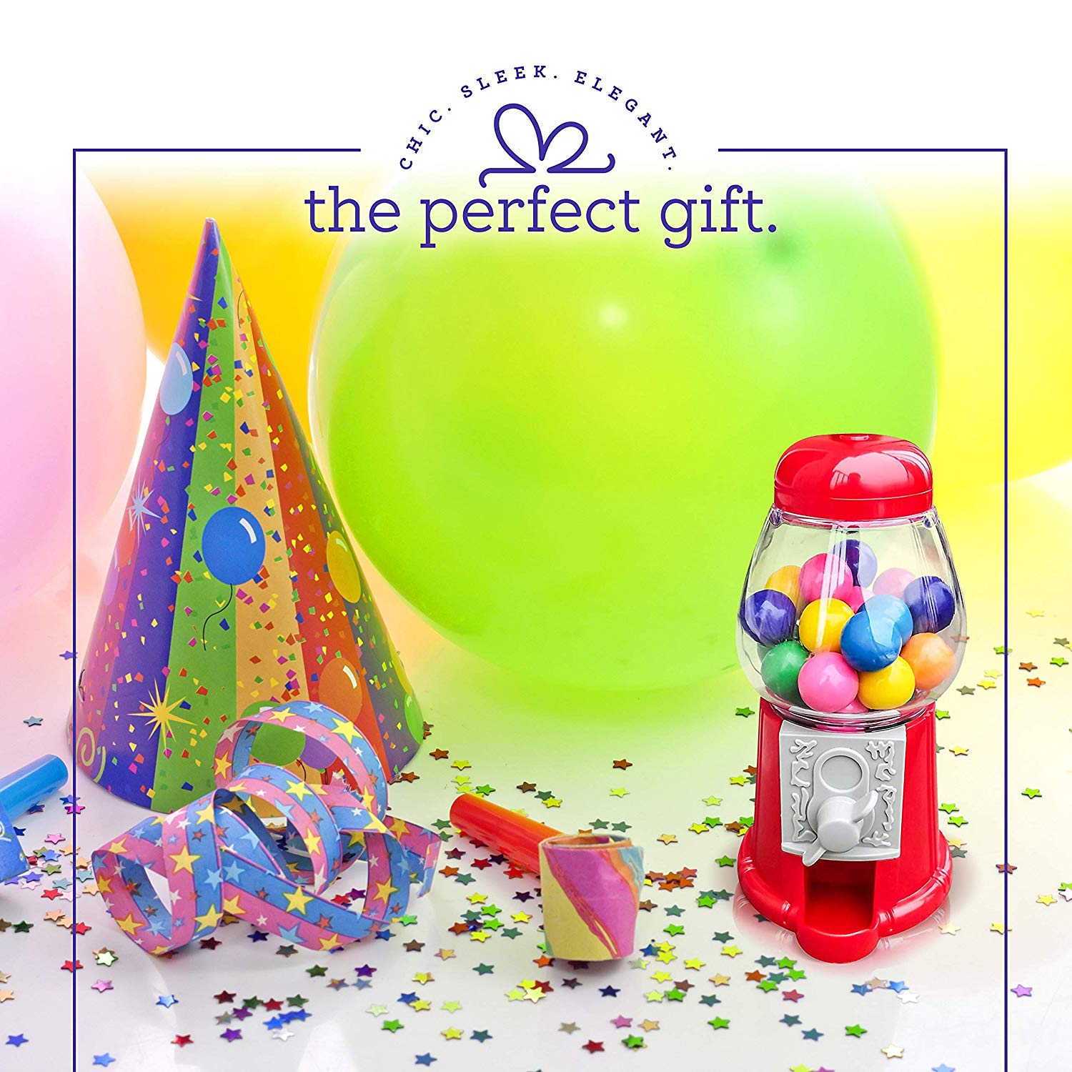 Mini Gumball Machines 6 Pack Small