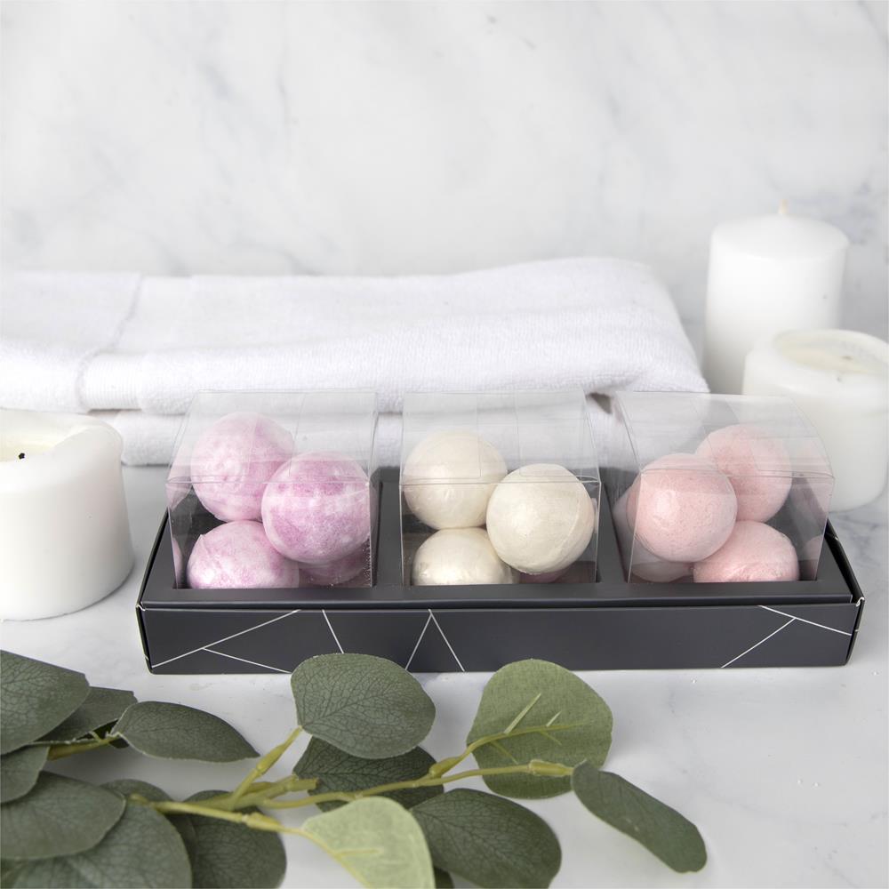 Square Shaped Clear Boxes With Rectangle Tray Gray 11" X 3.9" X 1.3"