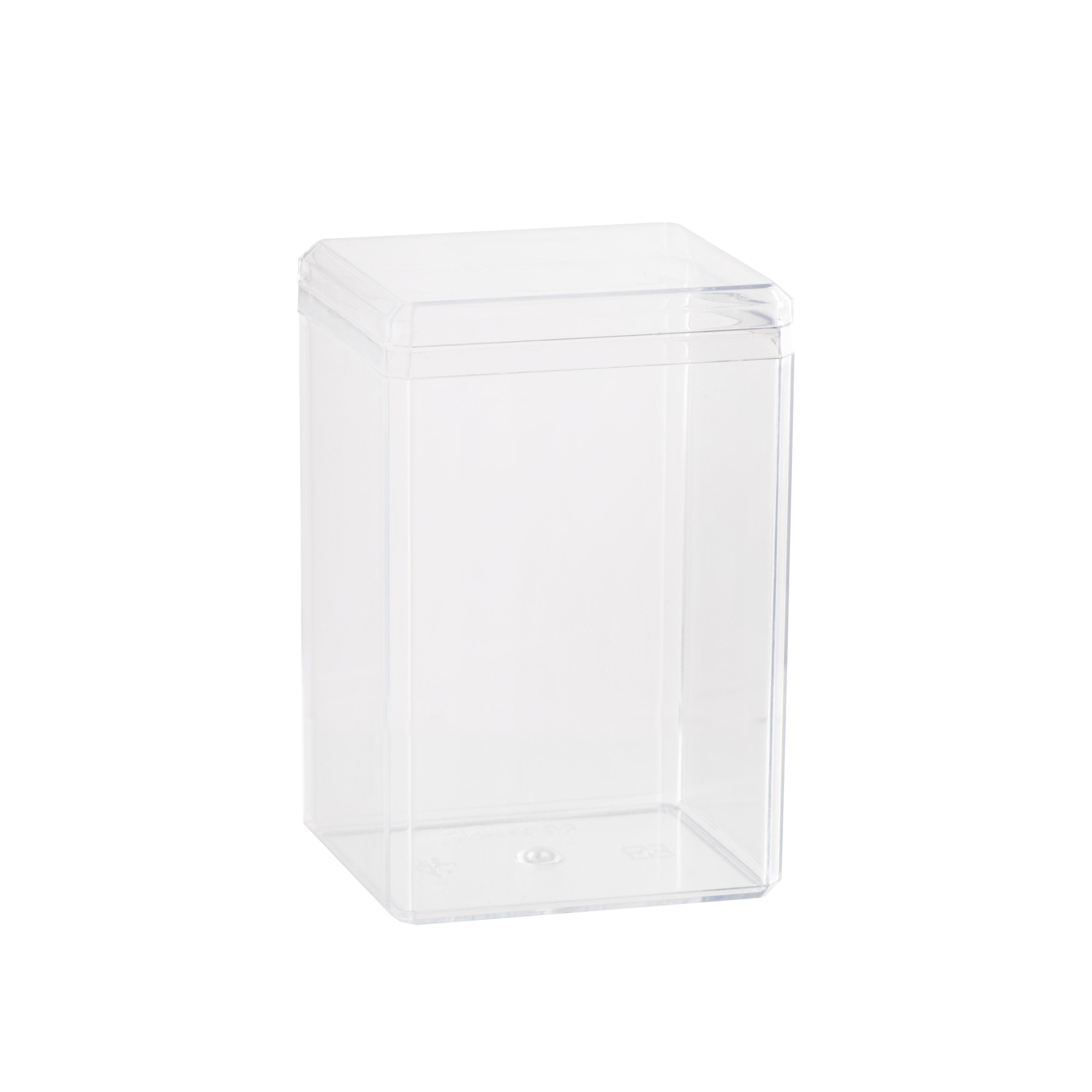 Clear Acrylic Boxes 2.5"x2.25"x3.75" 12 Pack