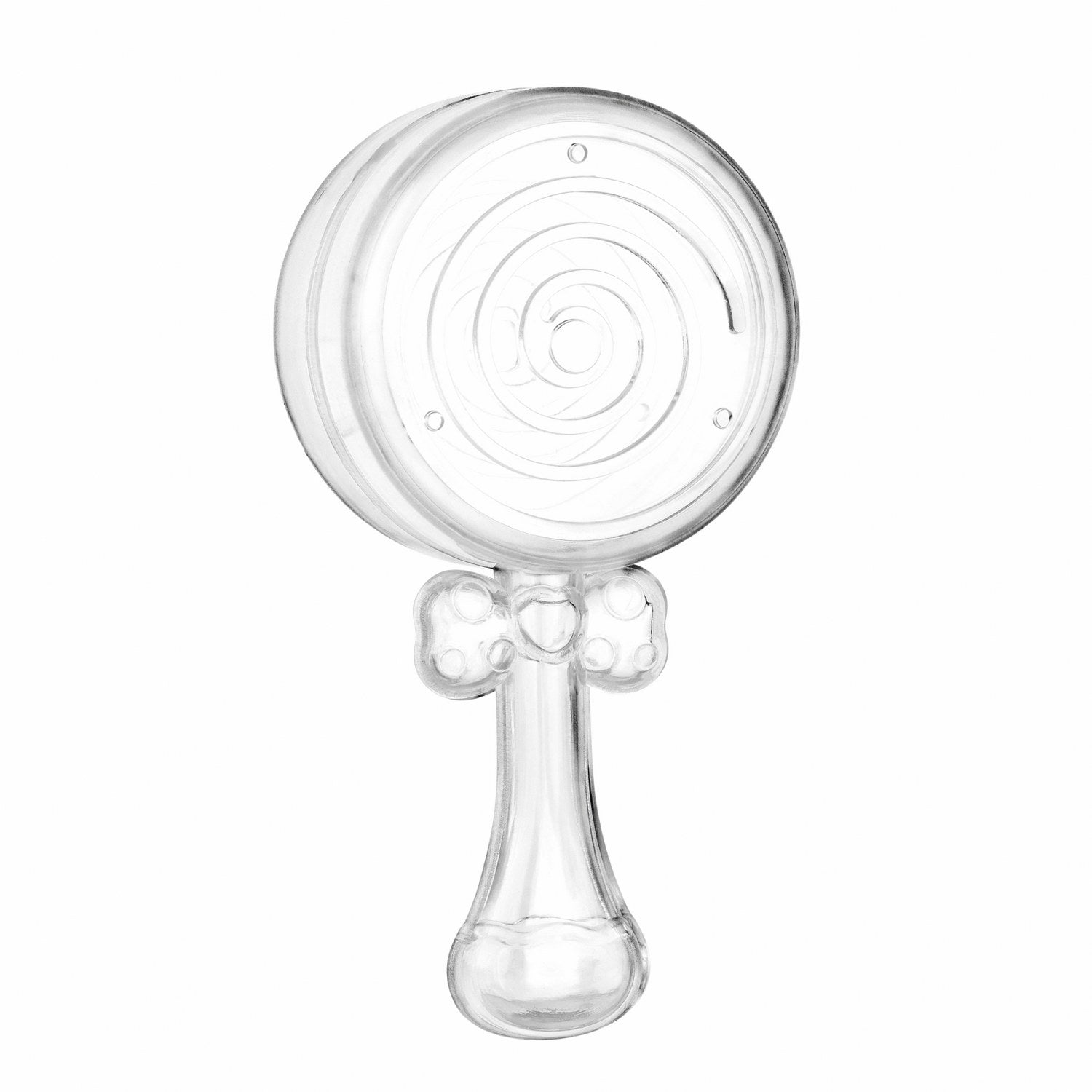 Baby Rattle Shaped Acrylic Candy Boxes 12 Pack 4.01"X1.88"X1.07"