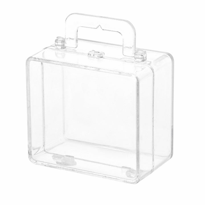 Suitcase Shaped Acrylic Candy Boxes 12 Pack 2.55"X1.96"X1.18"