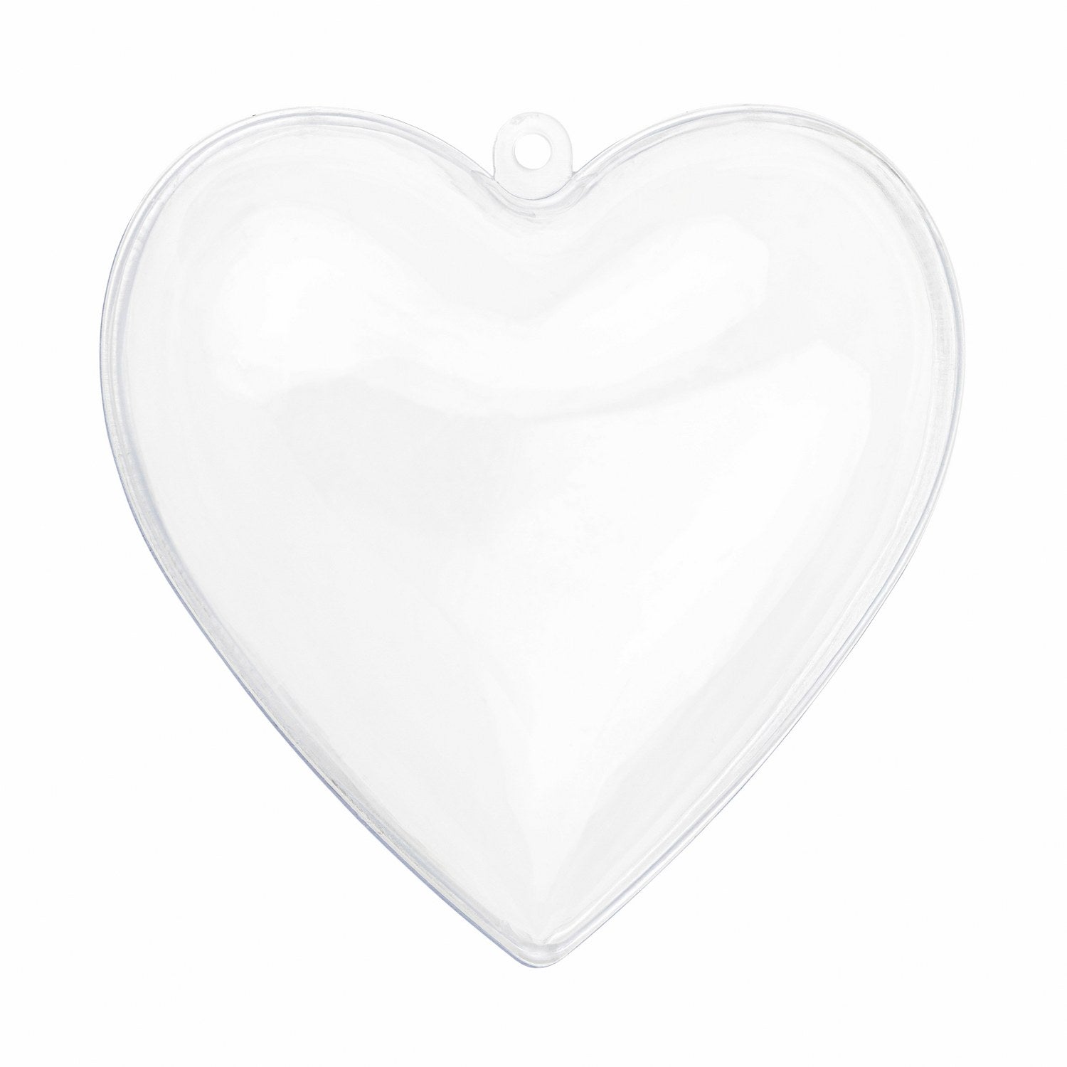 Heart Shaped Acrylic Candy Boxes 12 Pack 2.51"X2.08"X1.18"