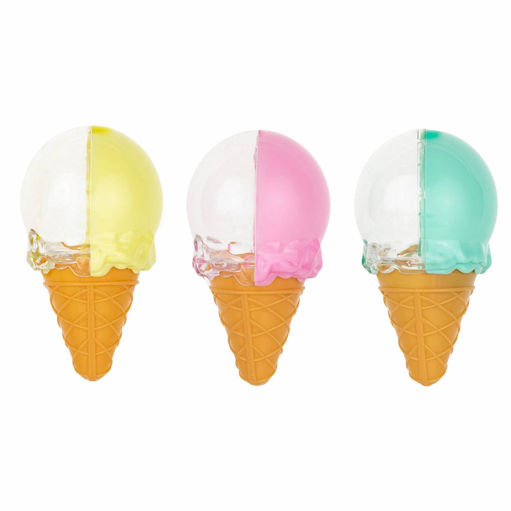 Ice Cream Shaped Acrylic Candy Boxes 12 Pack 2.36"X4.33"