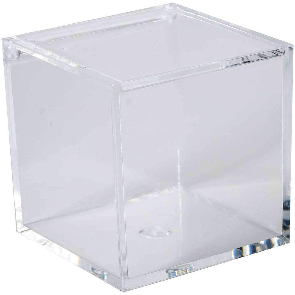 Clear Acrylic Boxes 6 Pack 2.36''X2.36''X2.36''