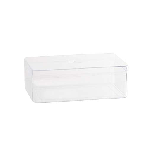 Clear Acrylic Boxes 5.75"X3.55"X2" 8 Pack