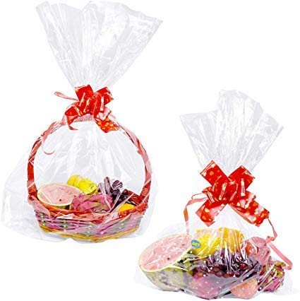 Clear Cellophane Bags Party Favor Treat Bags 24"X 30" 30 Bags