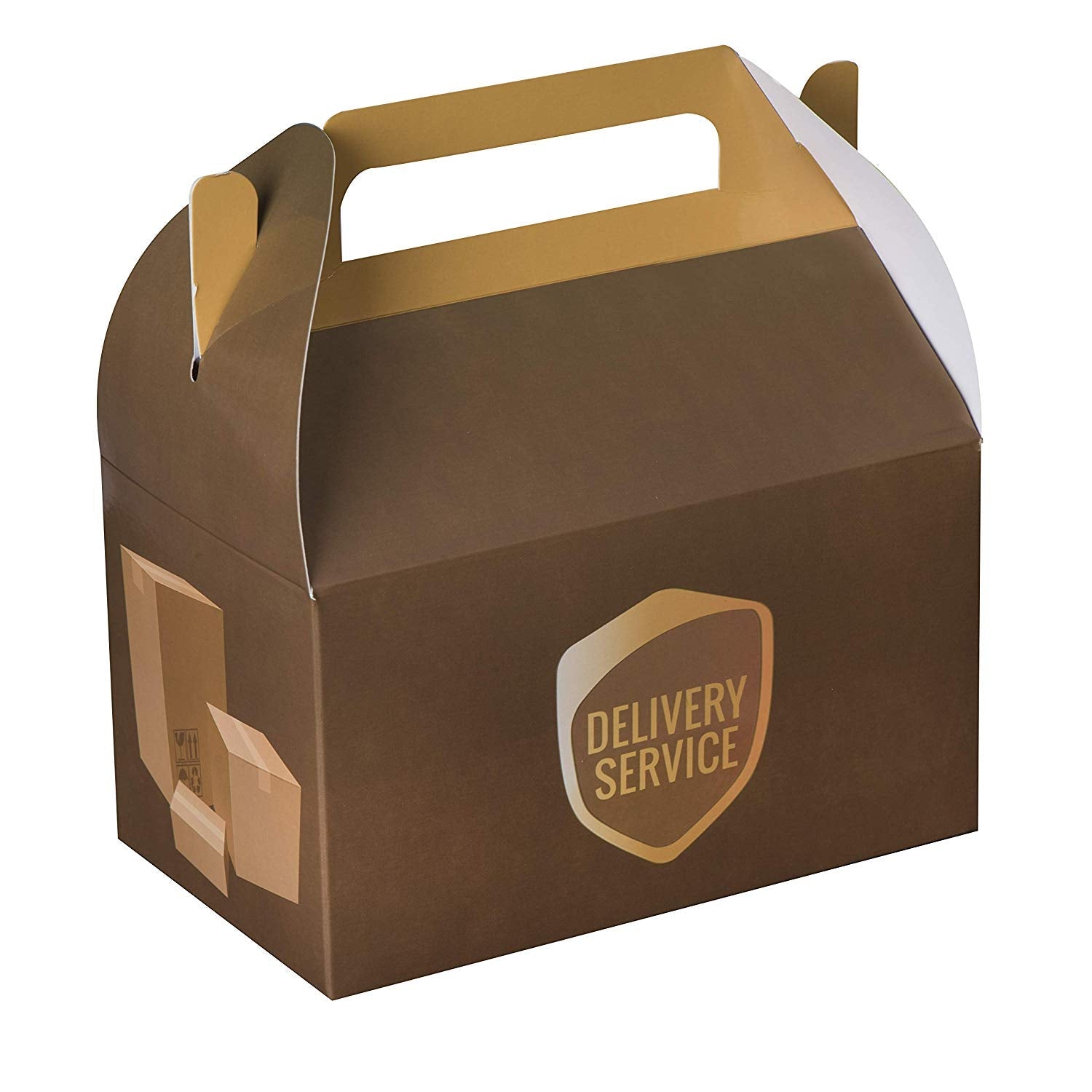 Paper Treat Boxes UPS 10 Pack 6.25 X 3.75 X 3.5
