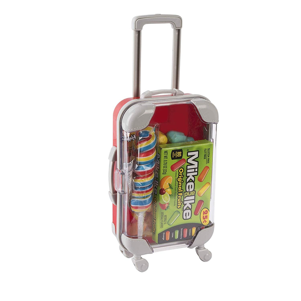 Mini Suitcase Candy Box 5.5"X3.5"X1.5" Red 4 Pack