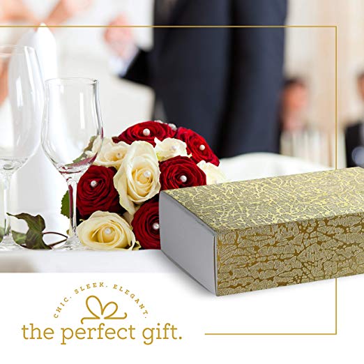 Gold Sleeve Diy Sliding Kraft Paper Box 6 Pack 7 X 4.75 X 2