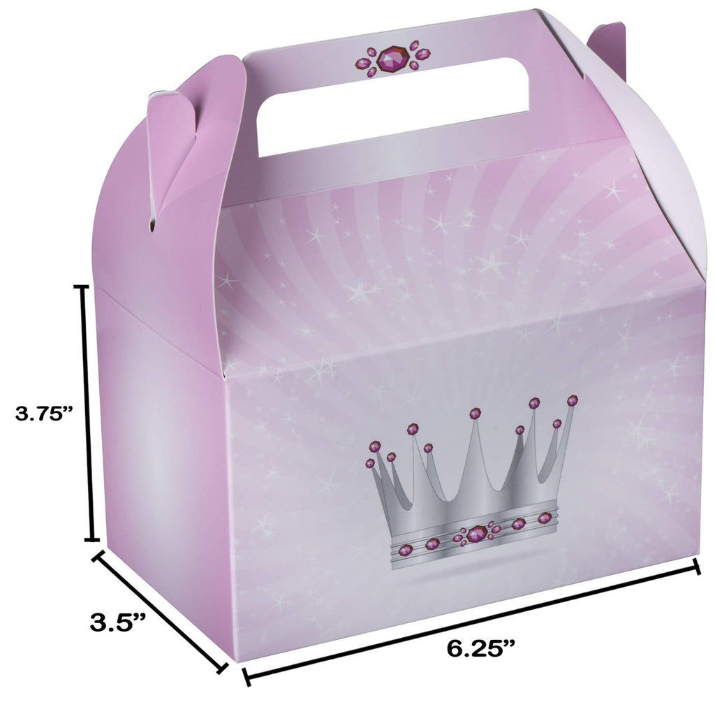 Princess Paper Treat Boxes 10 Pack 6.25" X 3.75" X 3.5"