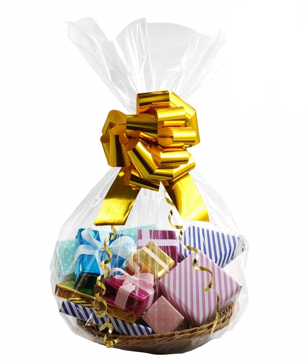 Clear Cellophane Bags Party Favor Treat Bags 24"X 30" 30 Bags