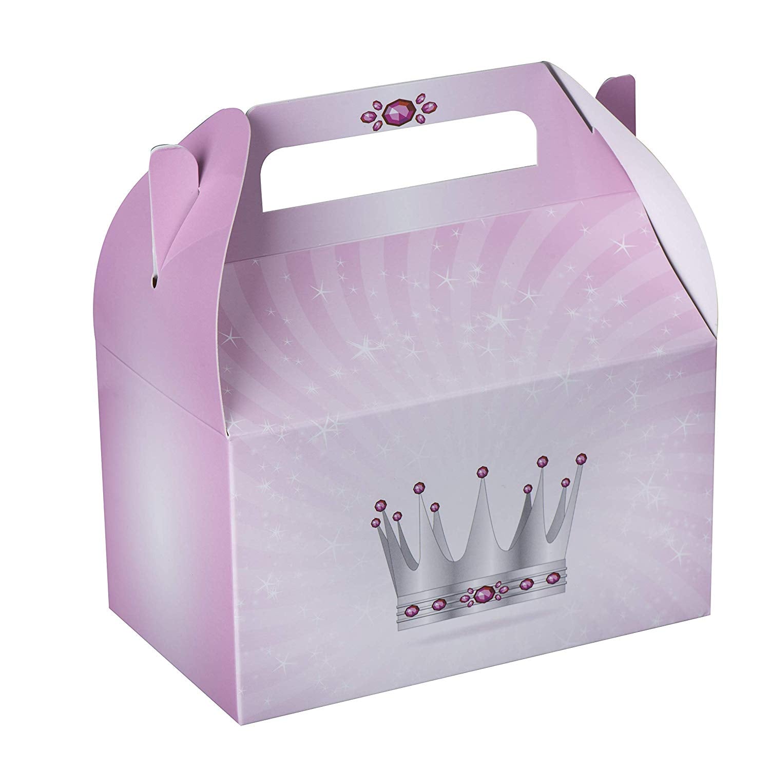 Princess Paper Treat Boxes 10 Pack 6.25" X 3.75" X 3.5"
