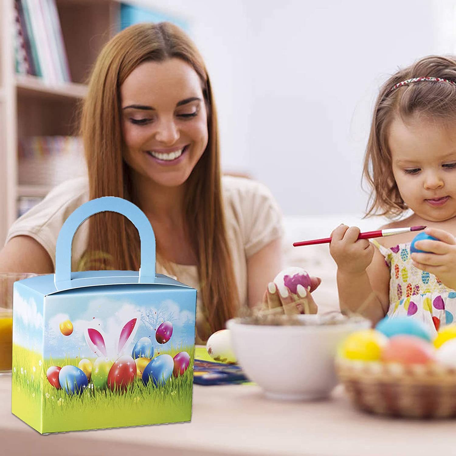 Easter Candy Boxes 18 Pack 4.5" X 3.75" X 2.25"