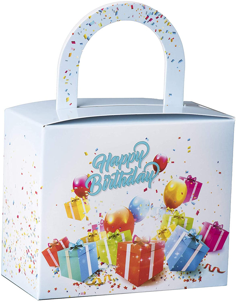 Birthday Boys Candy Boxes 18 Pack 4.5" X 3.75" X 2.25"