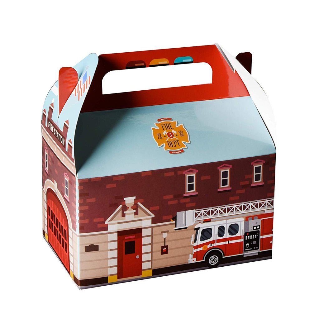 Fire Paper Treat Boxes 10 Pack 6.25" X 3.75" X 3.5"